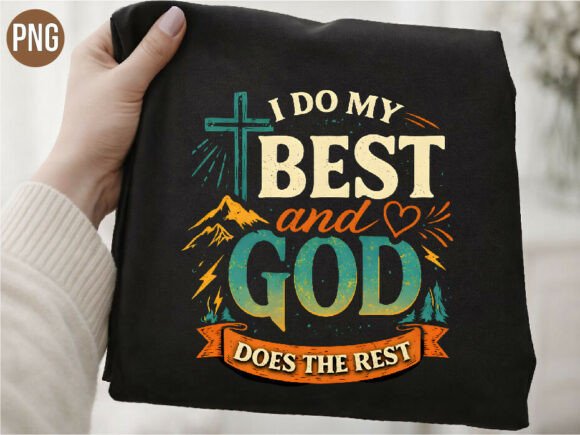 Christian Cross Mountain Faith PNG