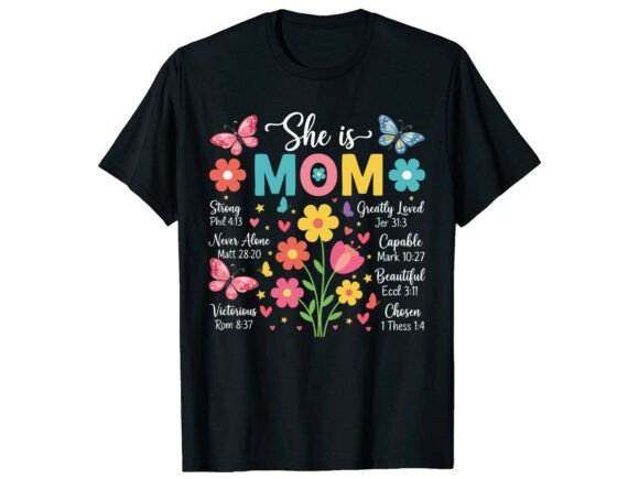 Christian Mom Mother’s Day T-Shirt Designs
