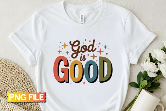 Christian Trust in God Embroidery PNG for T-Shirt Designs