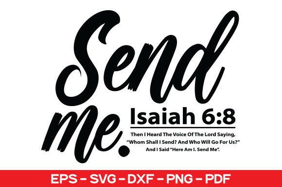 Send Me Svg Png, Jesus Svg — T-Shirt Designs