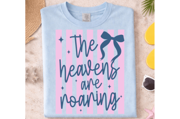 The Heavens Are Roaring SVG, Christian T-Shirt Designs